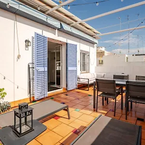 Appartamento ático La Azotea Con Terraza Privada, Siviglia
